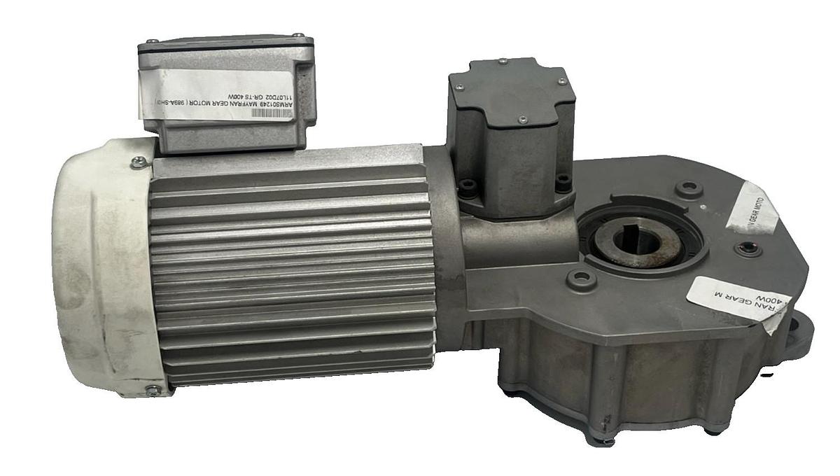 Used Tsubaki CMFA040-230H110GVN5 Croise Gear Motor w/ TA040DV5-F 3-Phase 40W 1/110