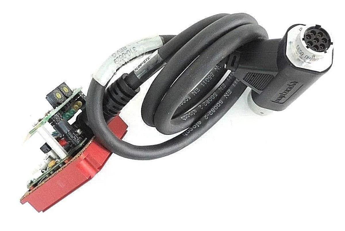 (2) NEW PERCEPTRON 515-0076 ENCODER CABLE & MODULE 515-0076 REV.M 310-0629 REV.G