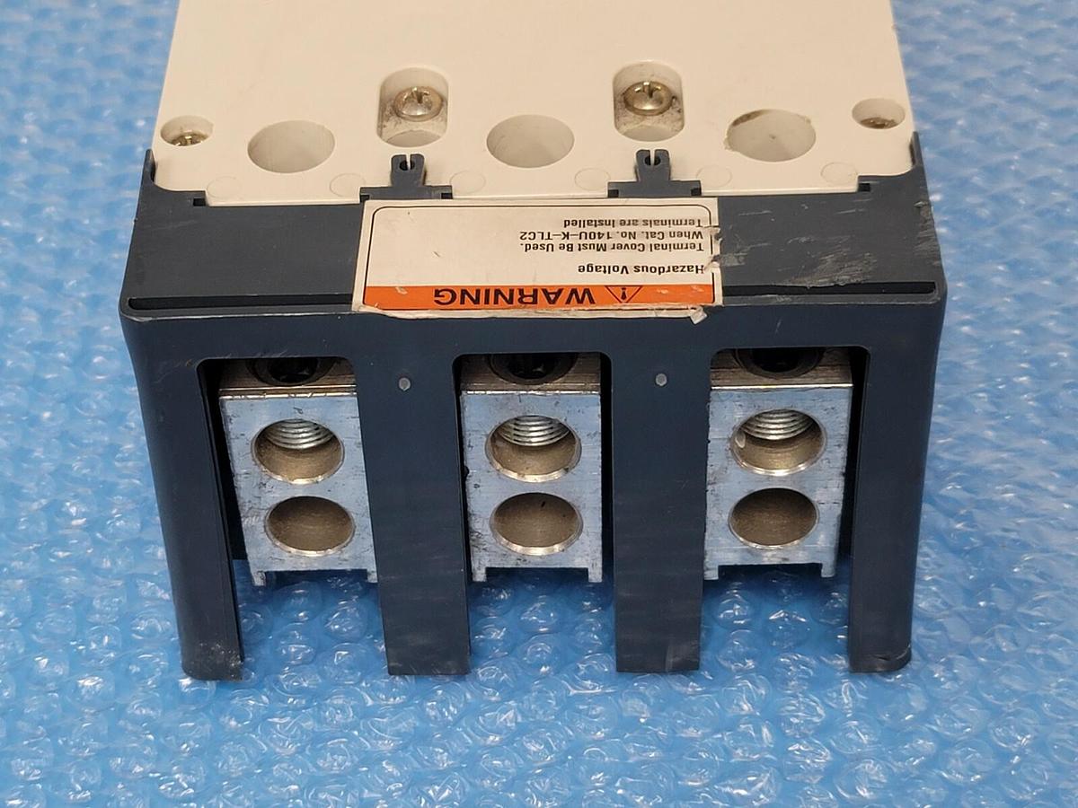 Used ALLEN BRADLEY 140U-K6D3-D40 SER. A CIRCUIT BREAKER 140U-K6X3 140U-KTD3-D40 TRIP