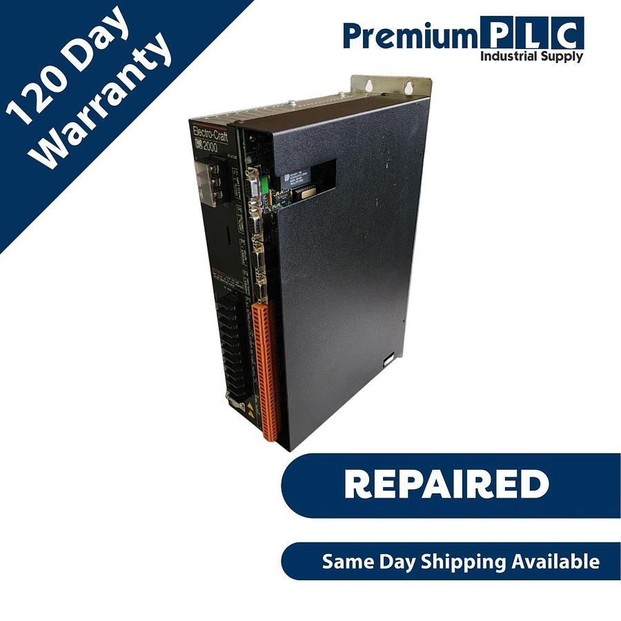 Refurbished REPAIRED ELECTRO-CRAFT RELIANCE 9101-2162 REV. H IQ 2000 SERVO DRIVE PDM-20