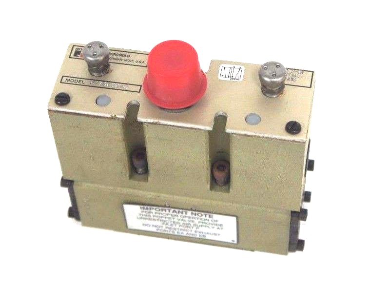 Used NEW ROSS CONTROLS 8476C3342 PILOT VALVE 2-10BAR, 24VDC