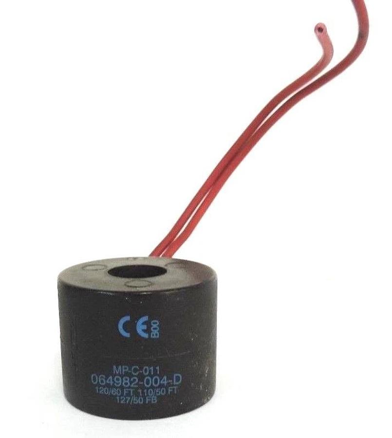 Used ASCO 064982-004-D COIL 064982004D, MP-C-011, 120/60 FT 110/50 FT