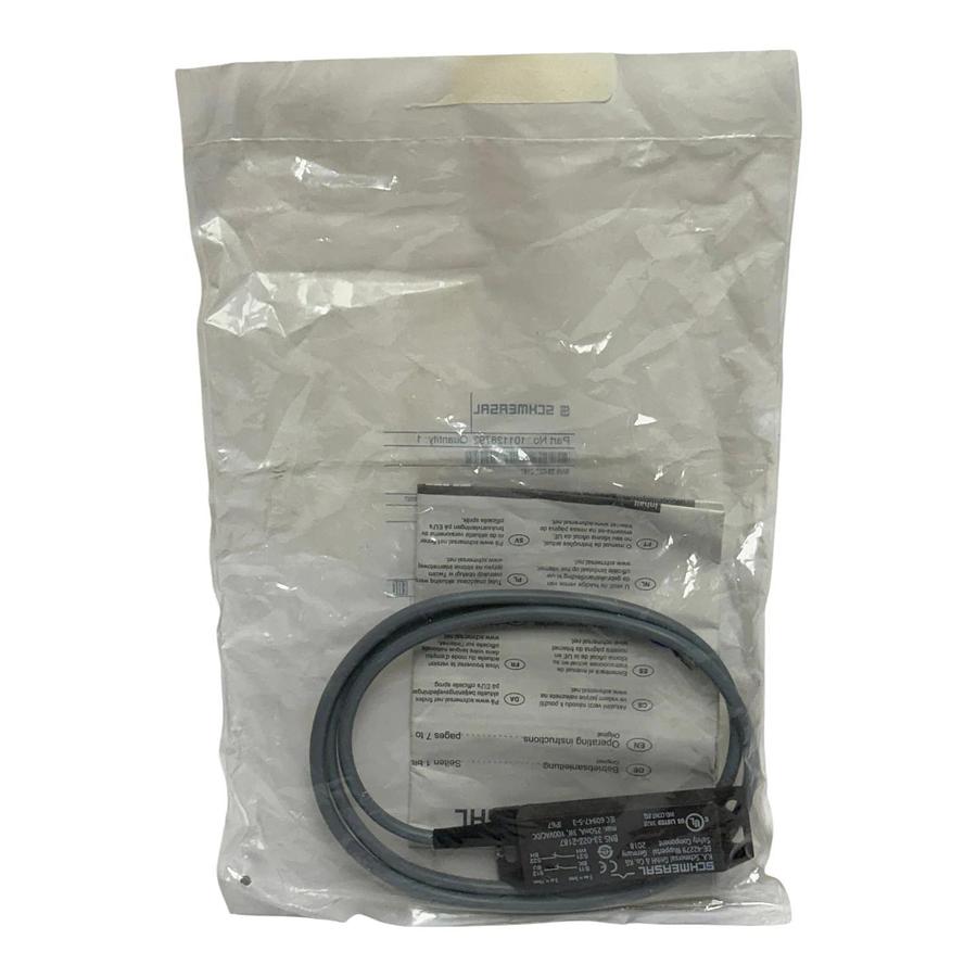 Used Schmersal BNS 33-02Z-2187 Non-Contact Magnetic Safety Switch 2NC New Sealed