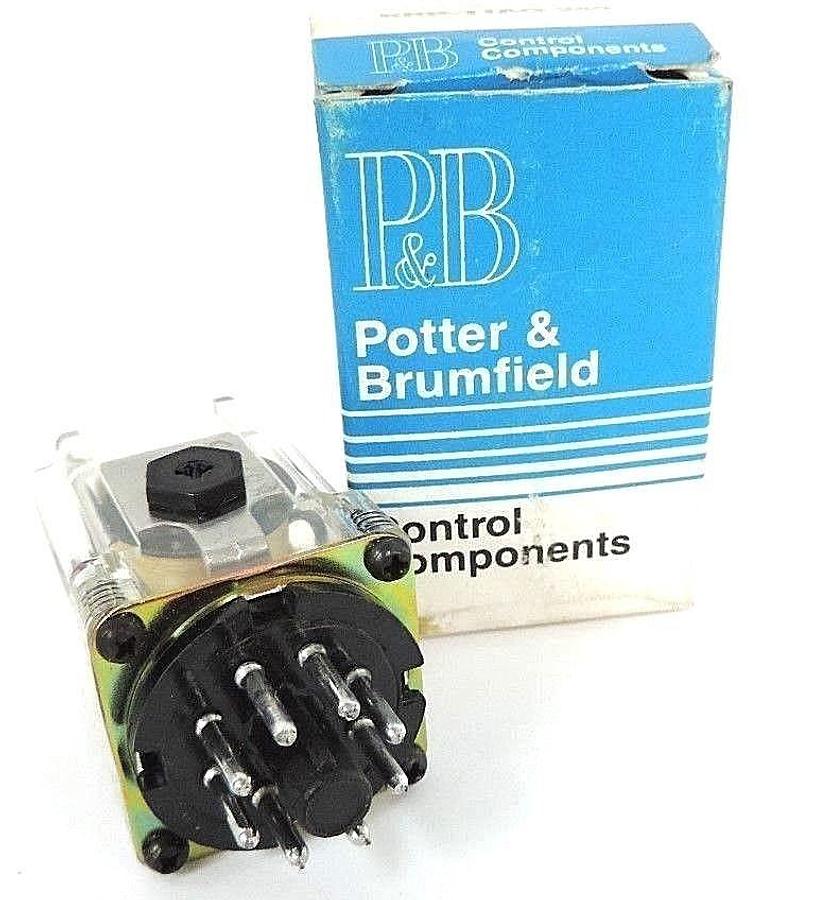 NIB POTTER & BRUMFIELD KRP-11AG-240 RELAY KRP11AG, 240V, 50/60HZ