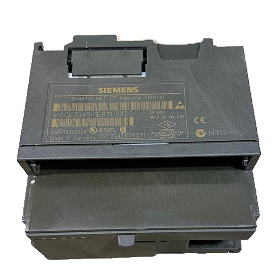 Used SIEMENS 6GK7343-1EX11-0XE0 / 6GK73431EX110XE0 SIMATIC NET CP ETHERNET MODULE