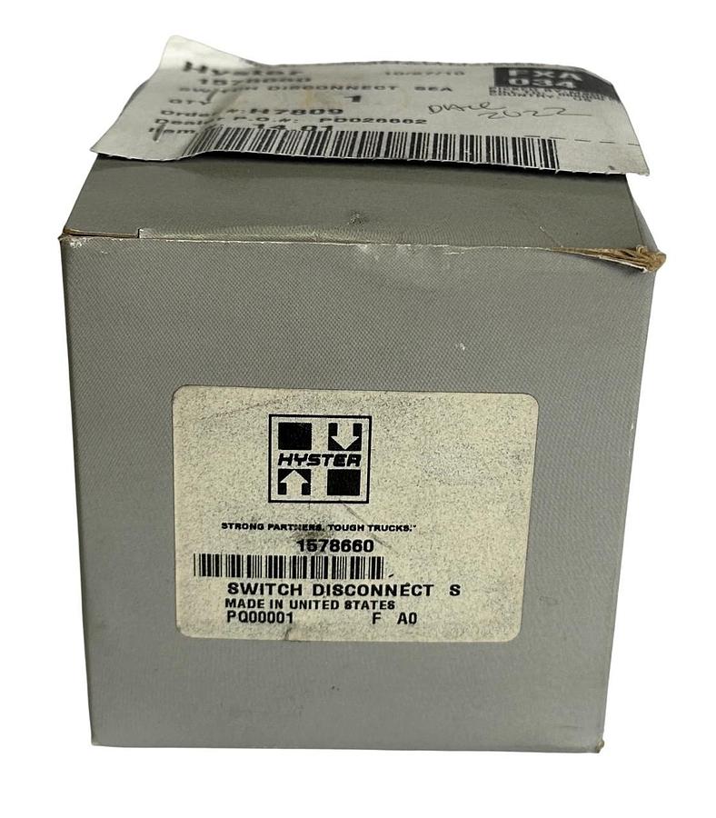 Used HYSTER 1578660 / HY1578660 OEM DISCONNECT SWITCH FOR FORKLIFT 707B