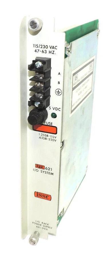 Used ISSC 621-9931 I/O RACK POWER SUPPLY 6219931 INPUT: 115/230VAC 1.25/.63 AMPS