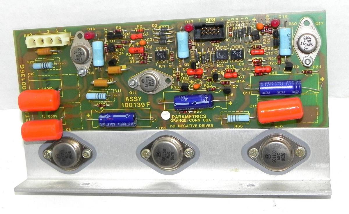 Used PARAMETRICS 100139F PC BOARD 100135G, CIRCUIT 100260D