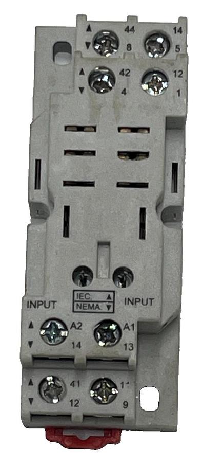Used Automation Direct 782-2C-SKT Relay Socket 8-Pin 300V 16A DIN Rail Mount, NSNP