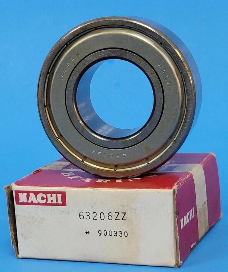 Used NIB NACHI 63206ZZ BEARING