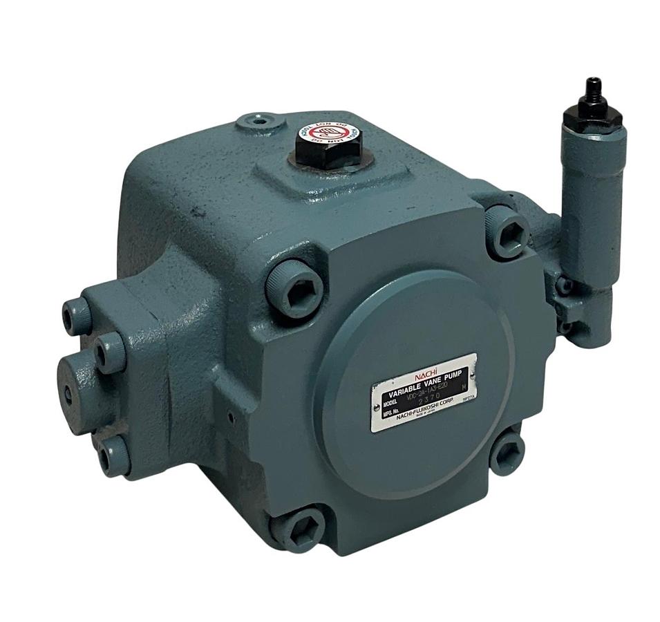 Used NACHI VDC-2A-1A3-E20 Hydraulic Variable Vane Pump 7.9GPM @ 1800RPM 1" Shaft NSMP