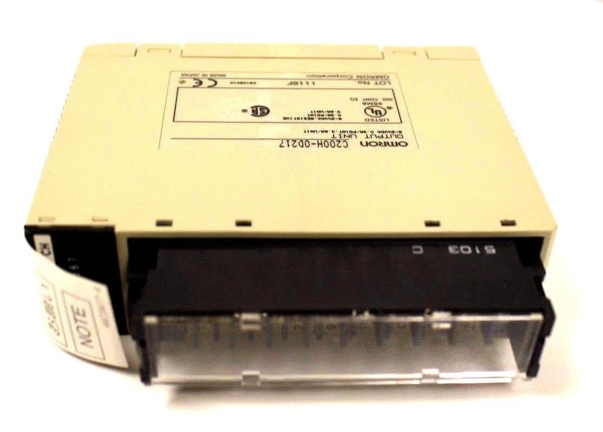 Used NIB OMRON C200H-OD217 OUTPUT MODULE 5-24VDC 0.3A/POINT, 3.6A/UNIT C200HOD217