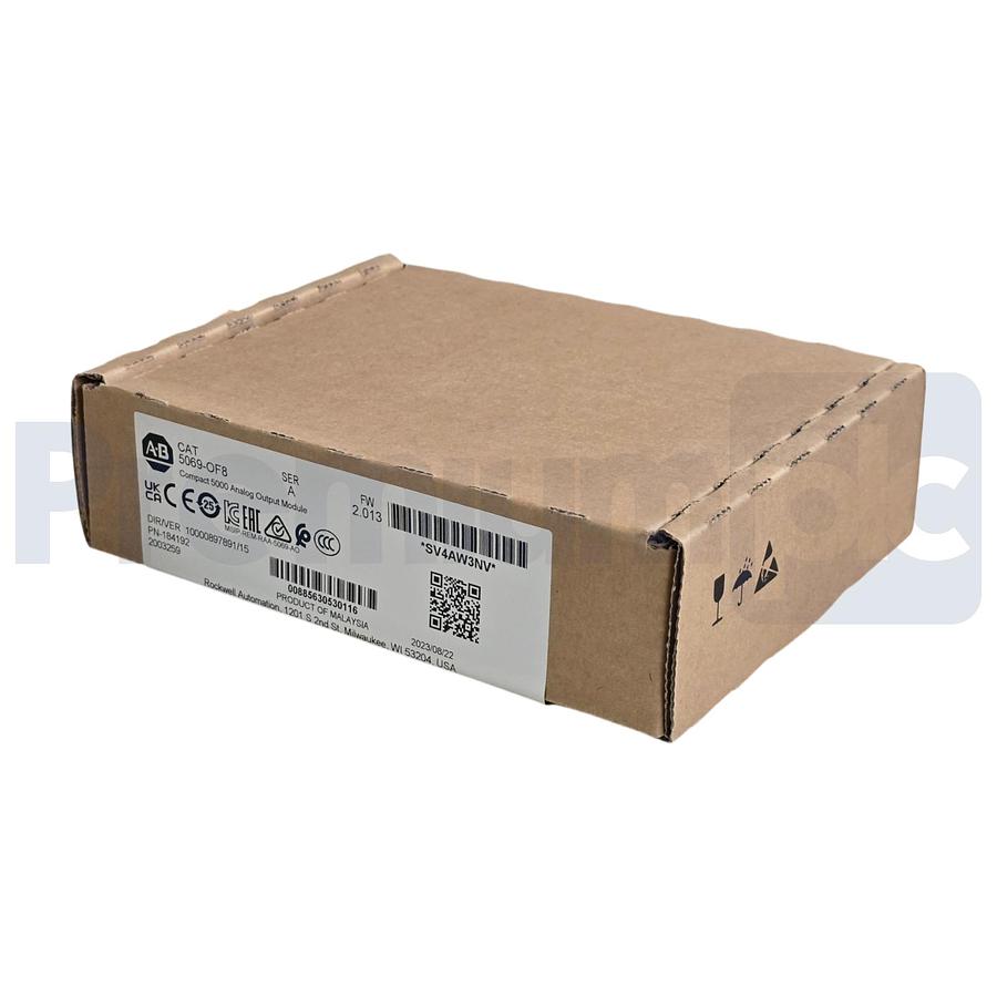 Used Sealed Pre-Owned Allen Bradley 5069-OF8 /A Compact 5000 8Ch Analog Output Module