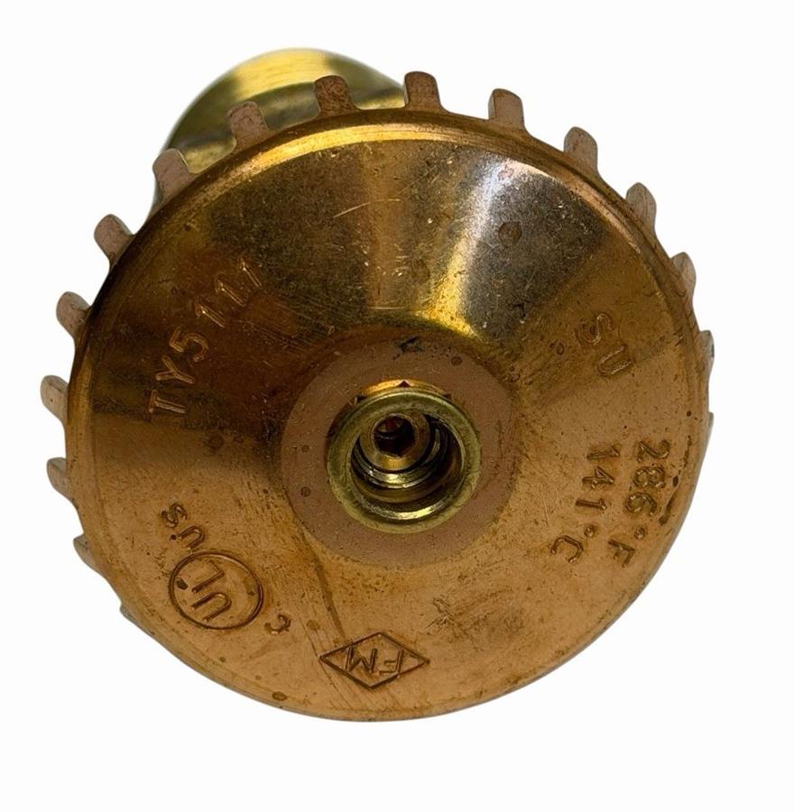 Used New Tyco TY5111 ELO-231 11.2K 3/4" NPT Upright Fire Sprinkler Head