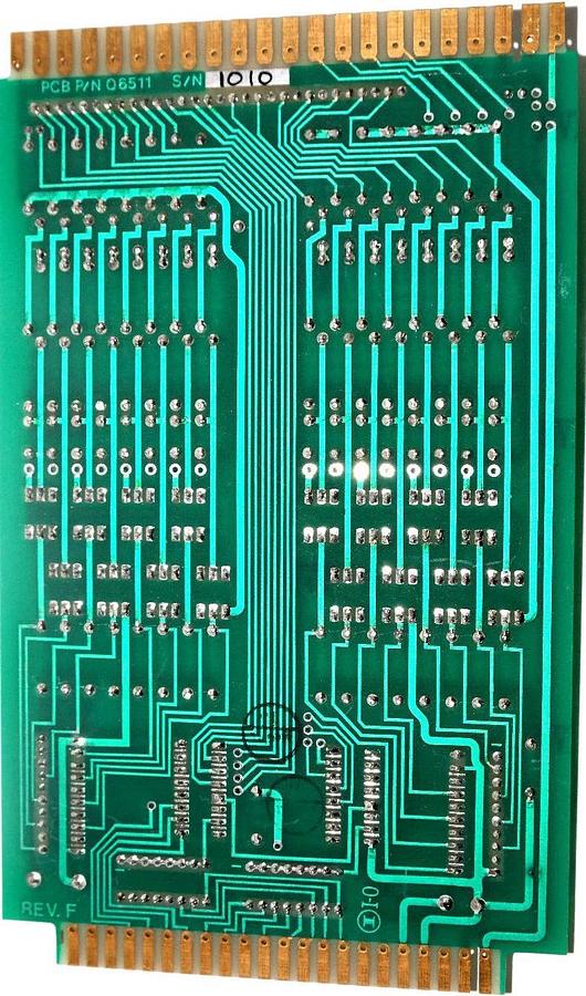 Used MCGILL 1701-7112 INPUT BOARD 17017112, PCB P/N Q6511, ASSY P/N: 1010 REV. F