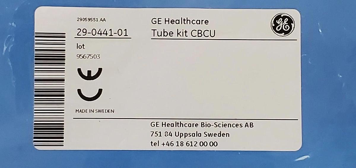 Used NEW GE HEALTHCARE 29-0441-01 TUBE KIT 29044101