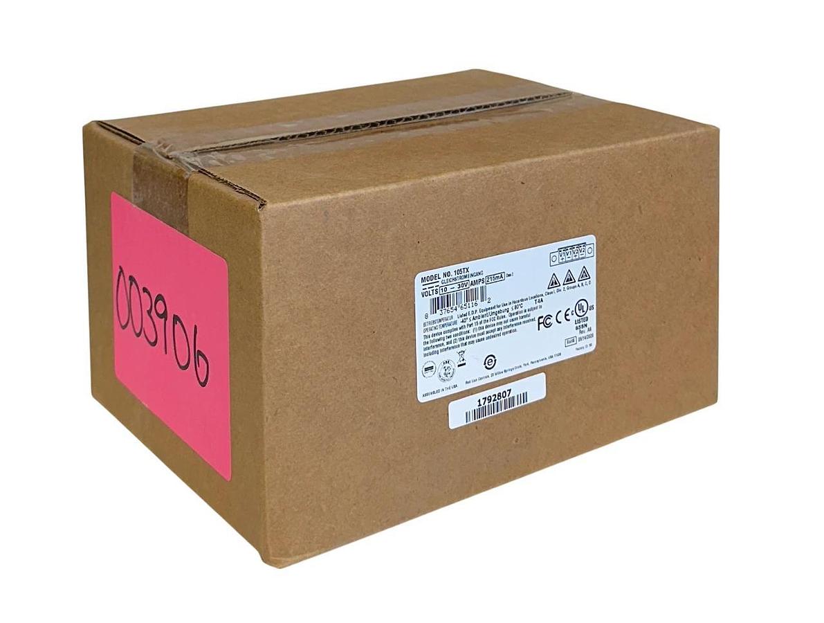 Used RED LION N-TRON 105TX 5-PORT INDUSTRIAL ETHERNET SWITCH 10-30V 215mA NSFS