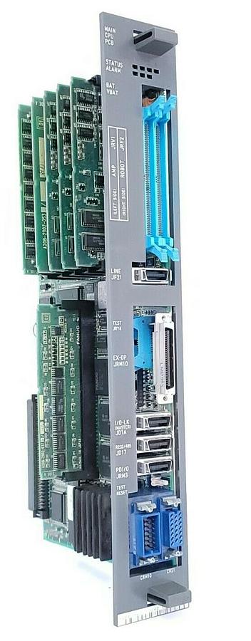 Used FANUC A16B-3200-0400/06D MAIN CPU BOARD A16B-3200-0400 W/ DAUGHTER BOARDS