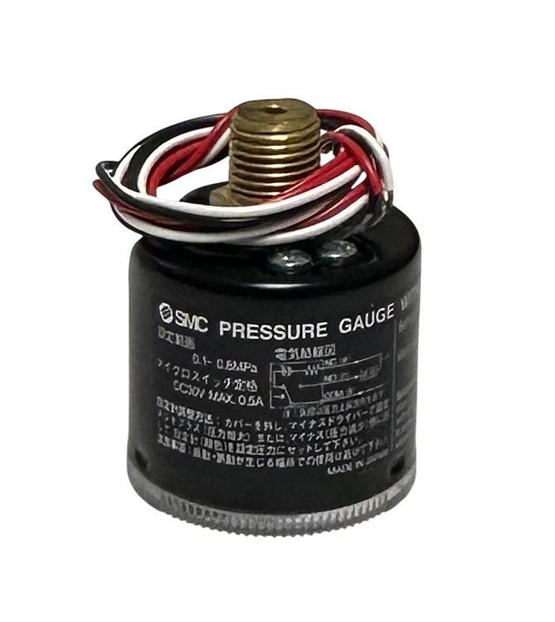 Used SMC GP46-10-02L5 / GP461002L5 PRESSURE GAUGE W/ SWITCH 0-1MPa 30VDC OEM NSMP