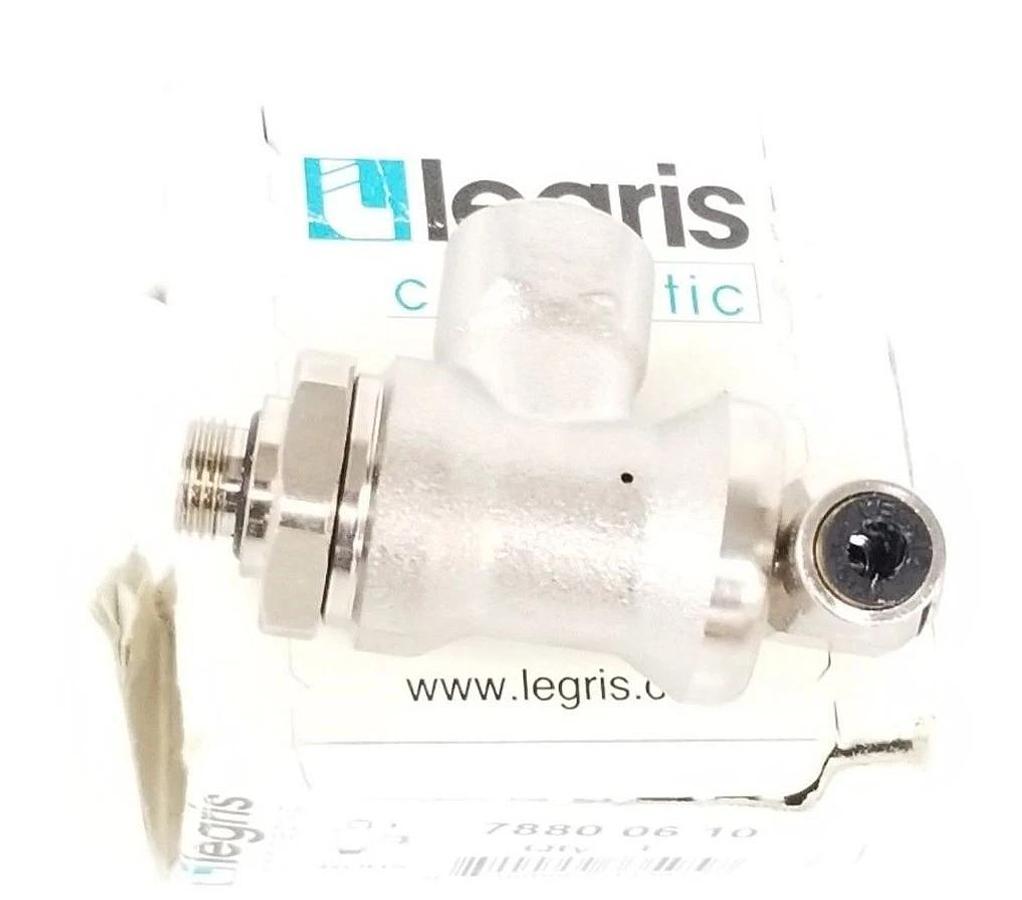 Used NIB LEGRIS CONNECTIC 7880-06-10 LOCKOUT VALVE 6MM 1/8'' MALE 78800610
