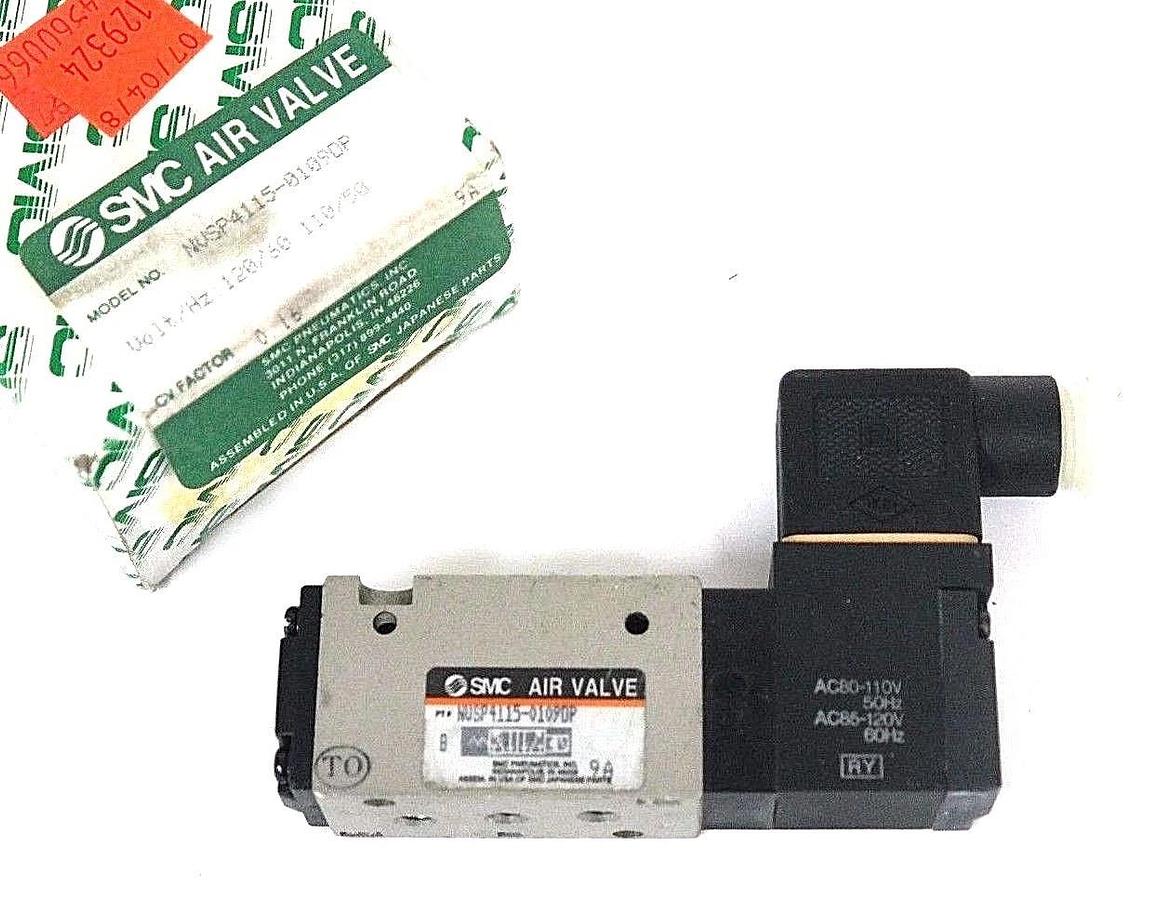 Used NIB SMC NVSP4115-0109DP AIR VALVE 110/120V, 50/60HZ NVSP41150109DP