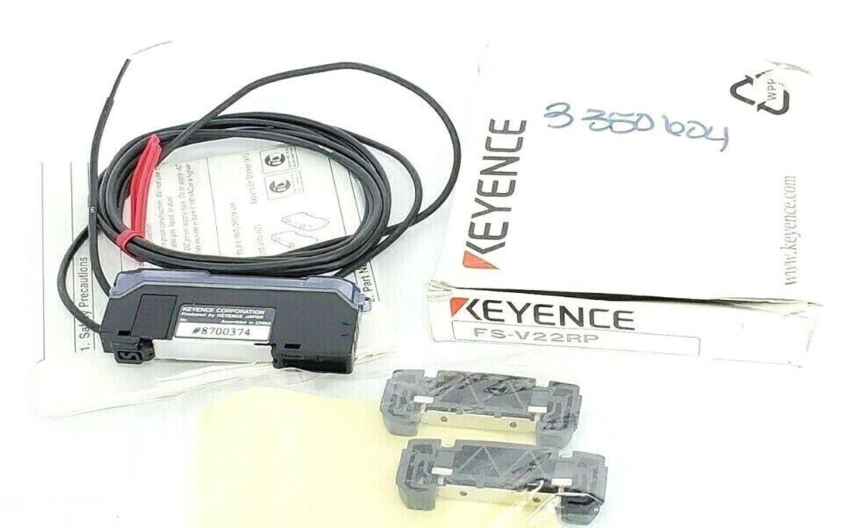 NIB KEYENCE FS-V22RP FIBER AMPLIFIER DUAL DIGITAL SENSOR FSV22RP