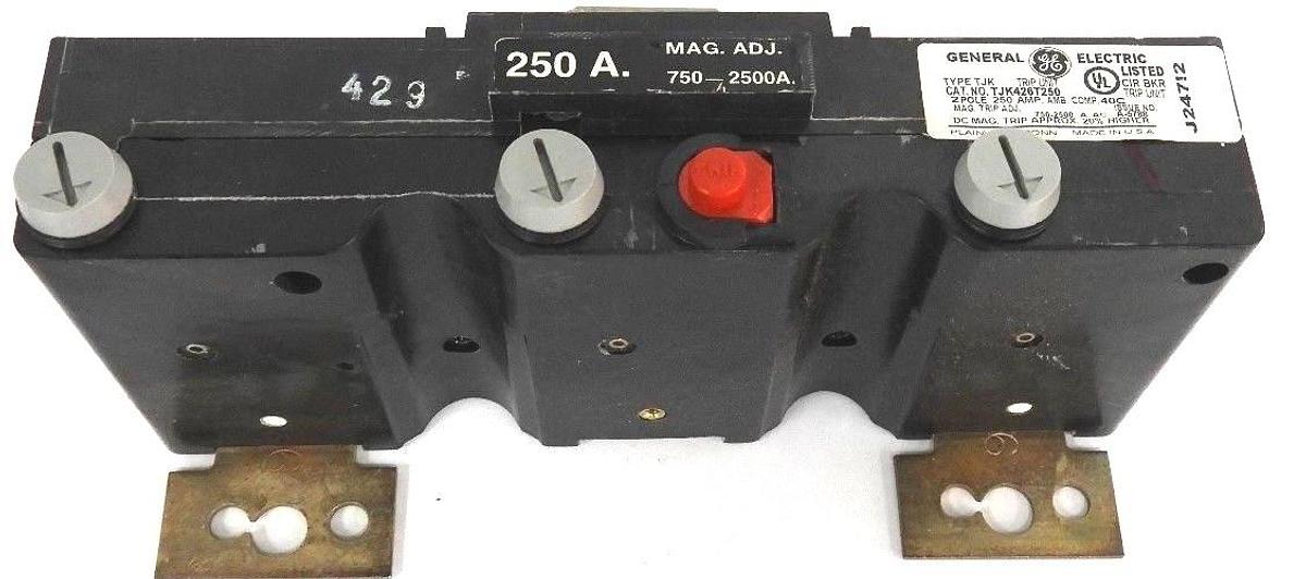 Used NEW GENERAL ELECTRIC TJK426T250 CIRCUIT BREAKER TRIP UNIT