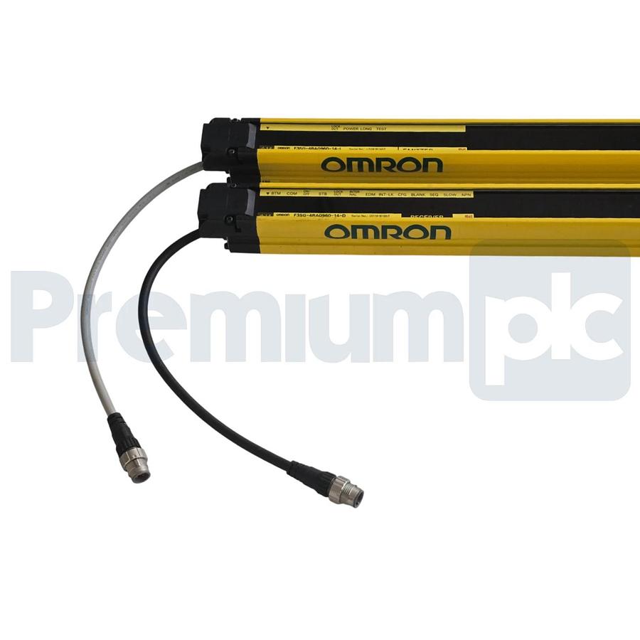 OMRON STI F3SG-4RA0960-14 F3SG-RA SAFETY LIGHT CURTAIN SET 14mmx960mm 24VDC NSNP