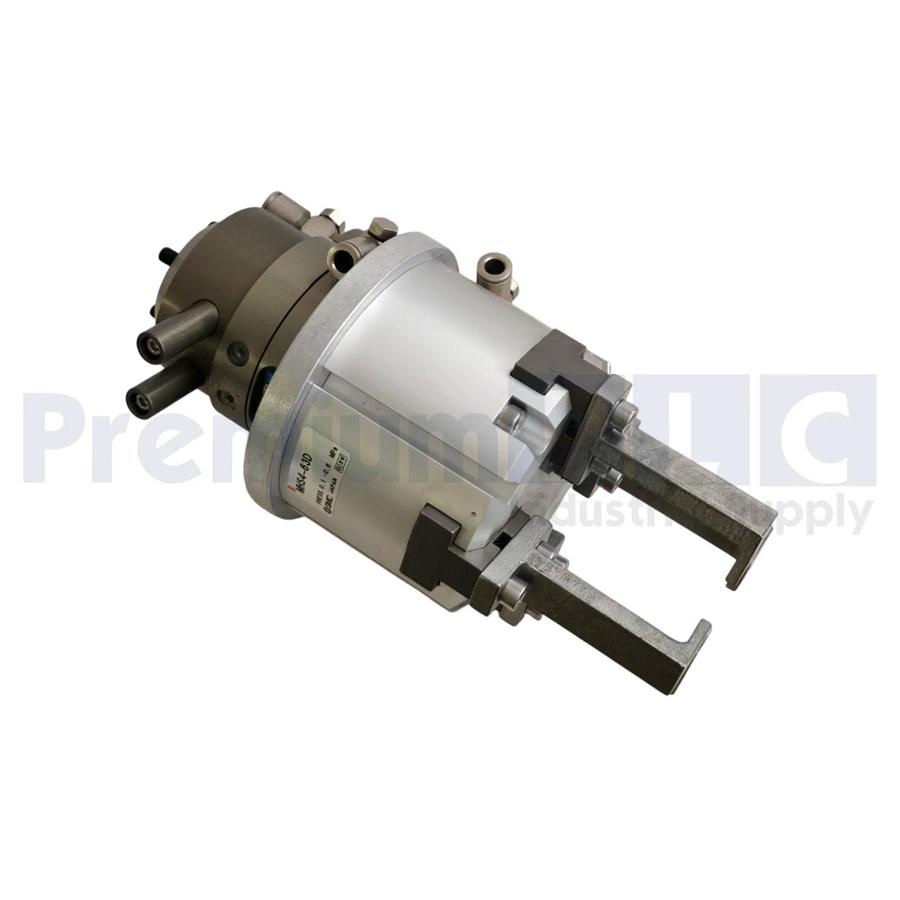 Used SCHUNK DDF 2-031-P2-E4 / DDF2-31-P2-E4 ROTARY FEED-THROUGH ID 323034 W/MHS4-63D