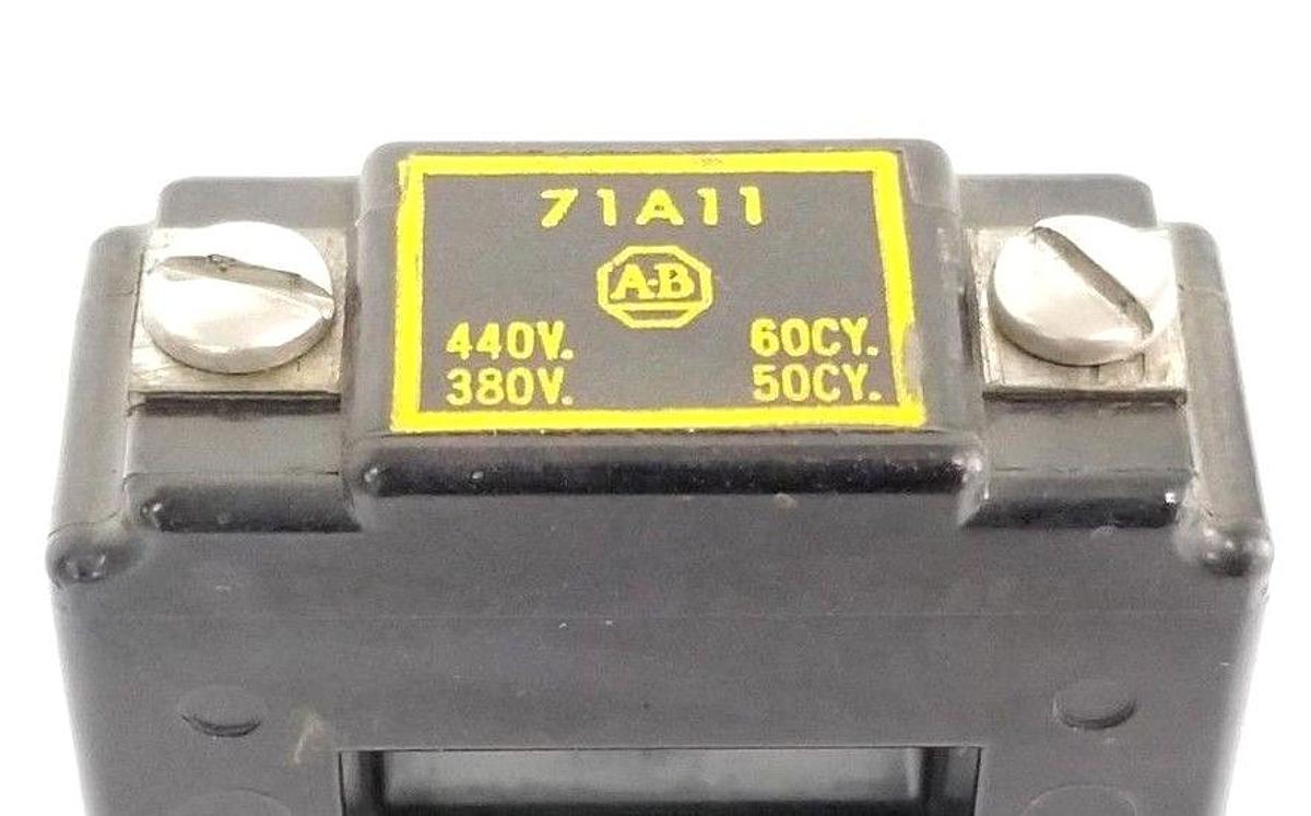 Used NEW ALLEN BRADLEY 71A11 STARTER COIL 380-440 V, 50/60 HZ