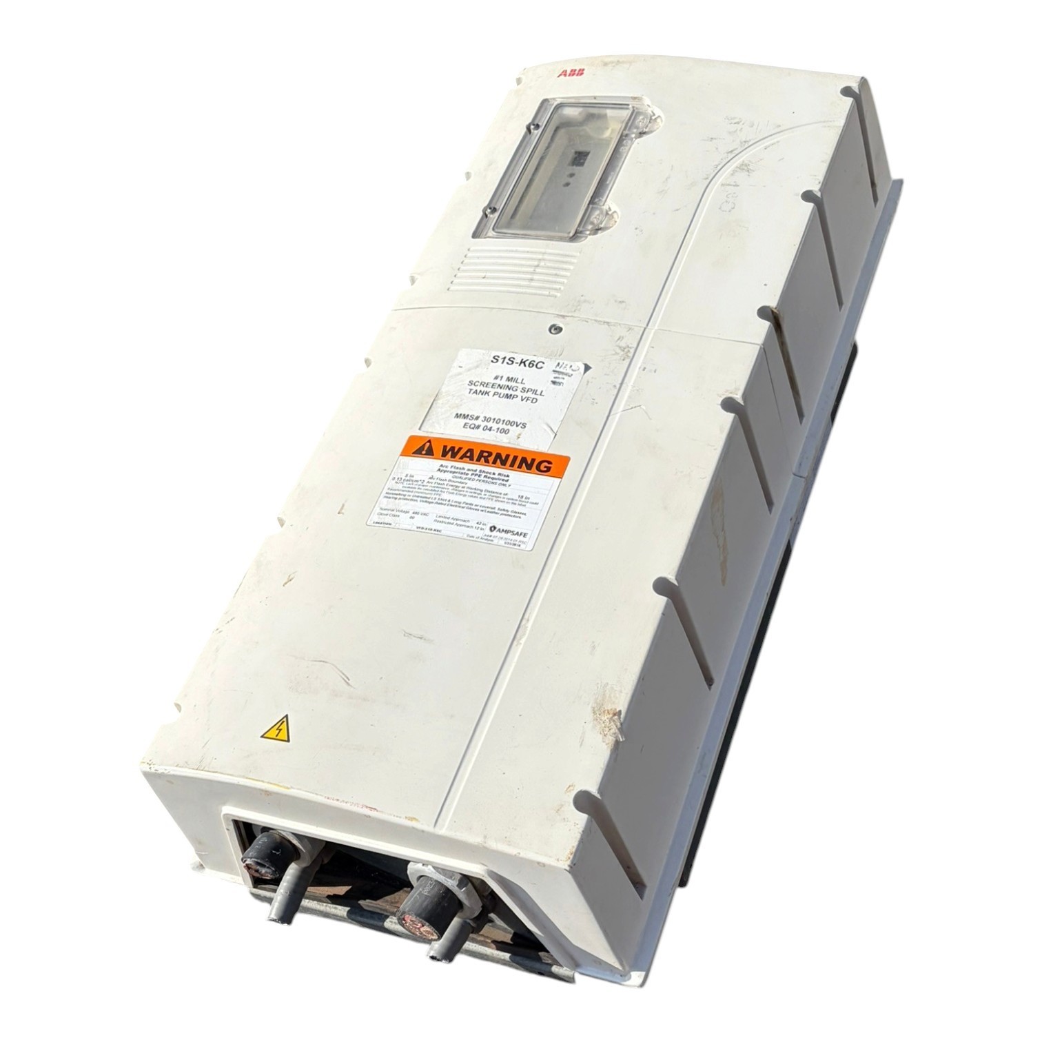 Used ABB ACS800-U1-0100-5 Variable Frequency Drive VFD 100HP 75kW 480V 3PH