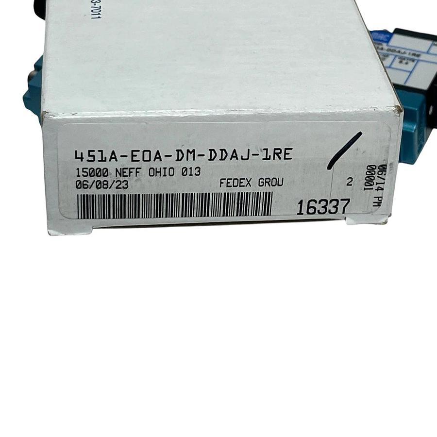 MAC 451A-E0A-DM-DDAJ-1RE Series 400 Pneumatic Solenoid Valve 120V 60Hz NSMP