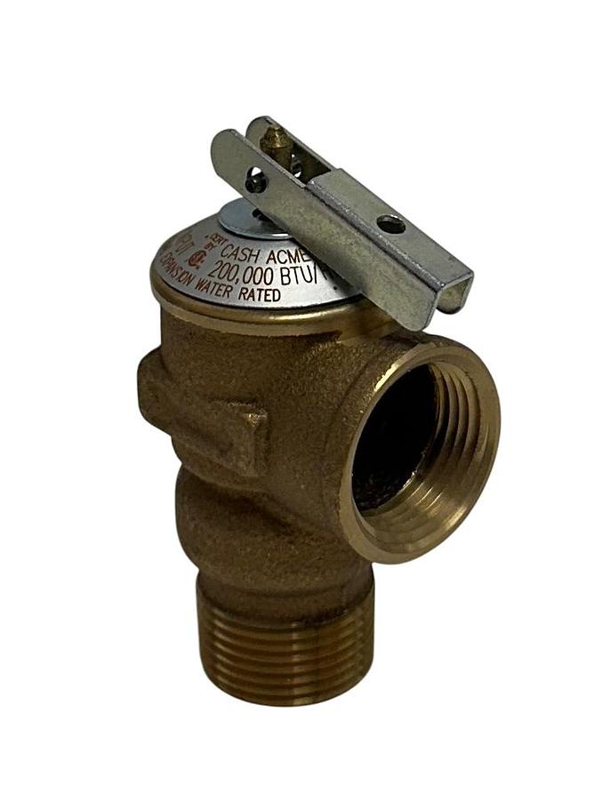 Used CASH ACME FWL-2 / FWL2 AUTOMATIC RESEATING RELIEF VALVE 3/4'' OEM NSMP