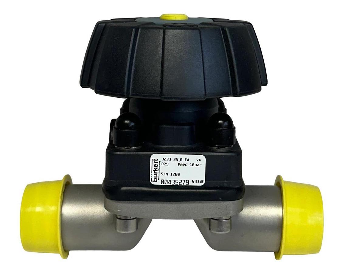BURKERT 3233 25,0 EA VA / 00435279 TYPE 3233 STAINLESS DIAPHRAGM VALVE 10B NSMP