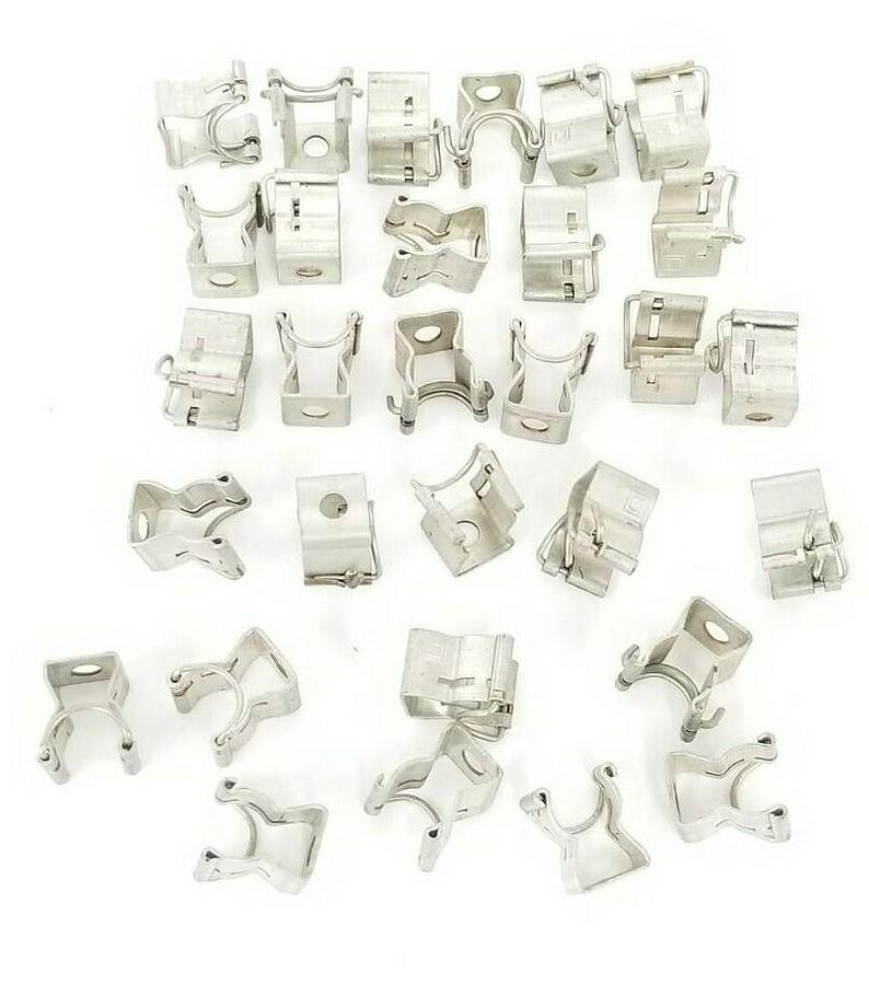 Used LOT OF 30 SQUARE D FUSE HOLDER TERMINALS, 1/2"