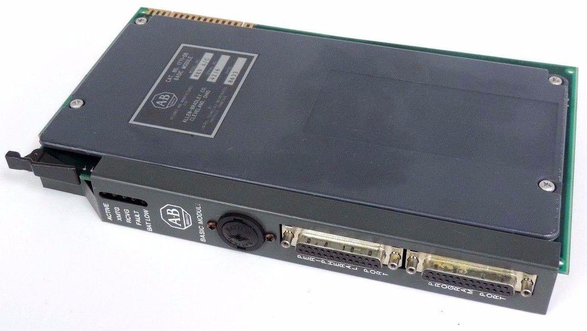 Used ALLEN BRADLEY 1771-DB BASIC MODULE REV A/C 1771DB