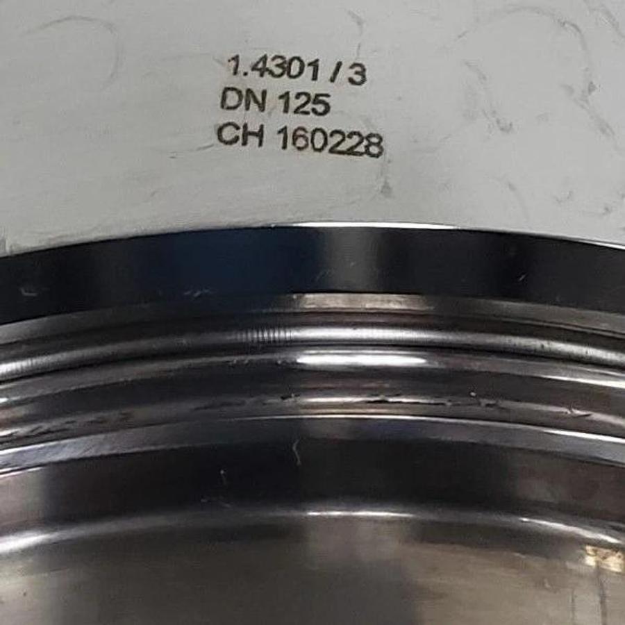 KRONES 1.4301/3 DN 125 CH 160228 VALVE 1.4571 1.4404 1.4571