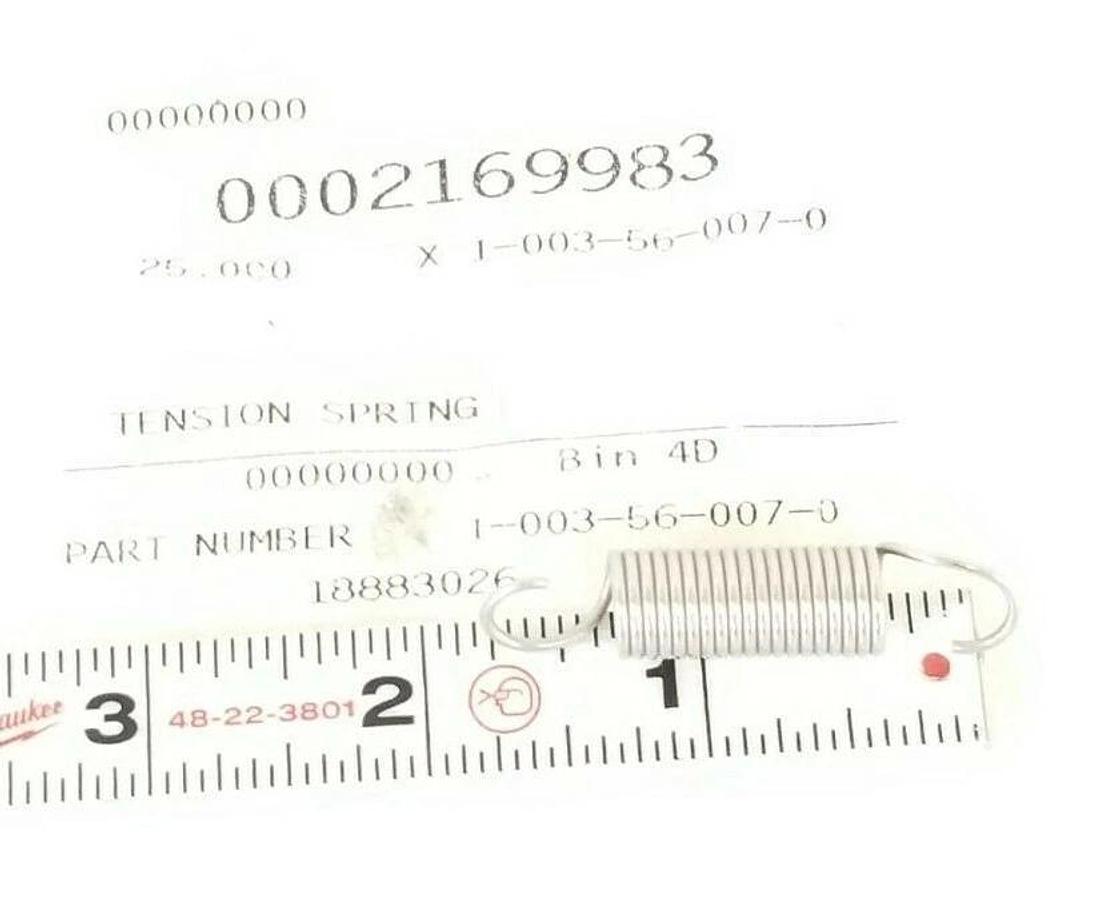 NEW KRONES 1-003-56-007-0 TENSION SPRING 1003560070
