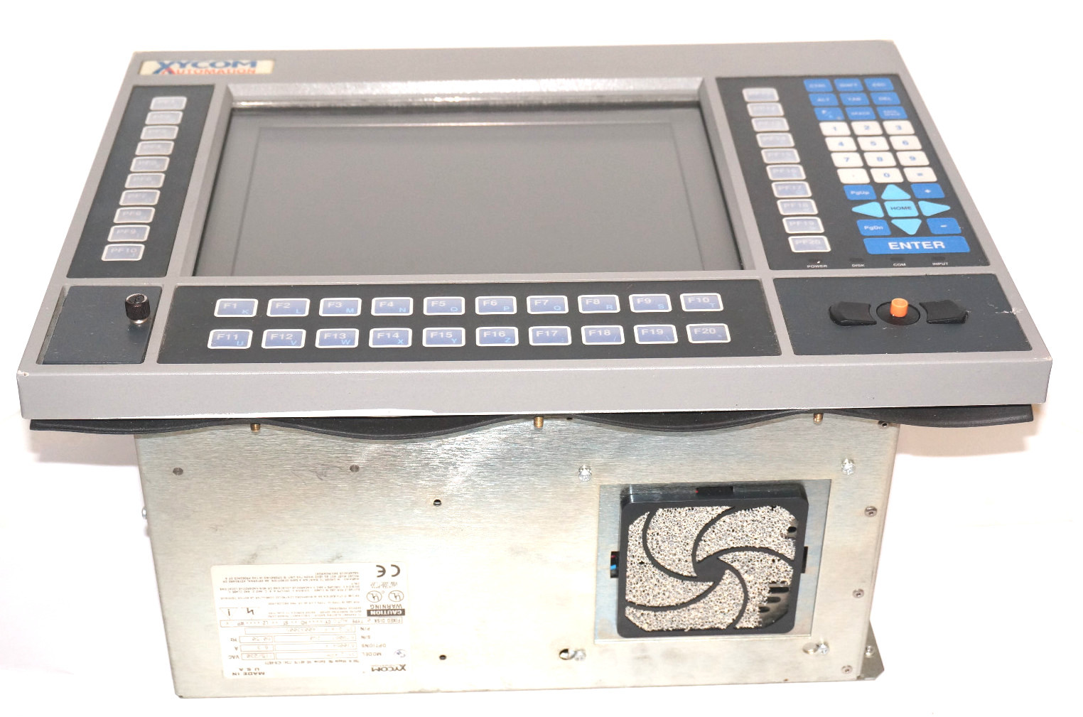 Used XYCOM 3512-KPM 12.1 INCH COLOR OPERATOR INTERFACE