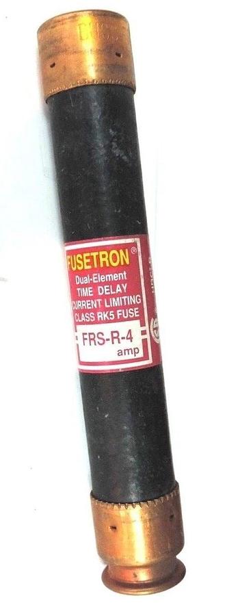 Used LOT OF 42 BUSSMANN FRS-R-4 DUAL ELEMENT TIME DELAY CLASS RK5 FUSES FRSR4