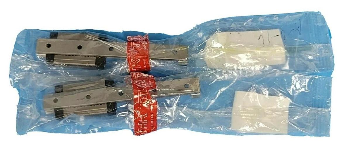 Used LOT OF 2 NEW THK RSR12NUU+120LM LINEAR SLIDES