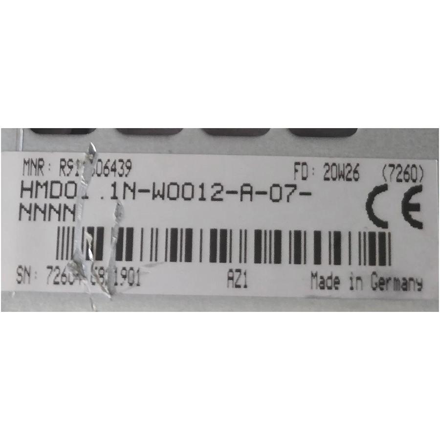 Used REXROTH CDB02.1B-ET-EC-EC-NN-S4-S4-NN-NN-FW R911338542 HMD01.1N-W0012-A-07-NNNN