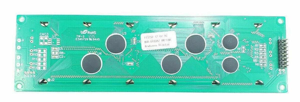 LOT OF 10 NEW NEWHAVEN NHD-0440AZ-RN-FBW LCD DISPLAY MODULES 113258-12-07-26