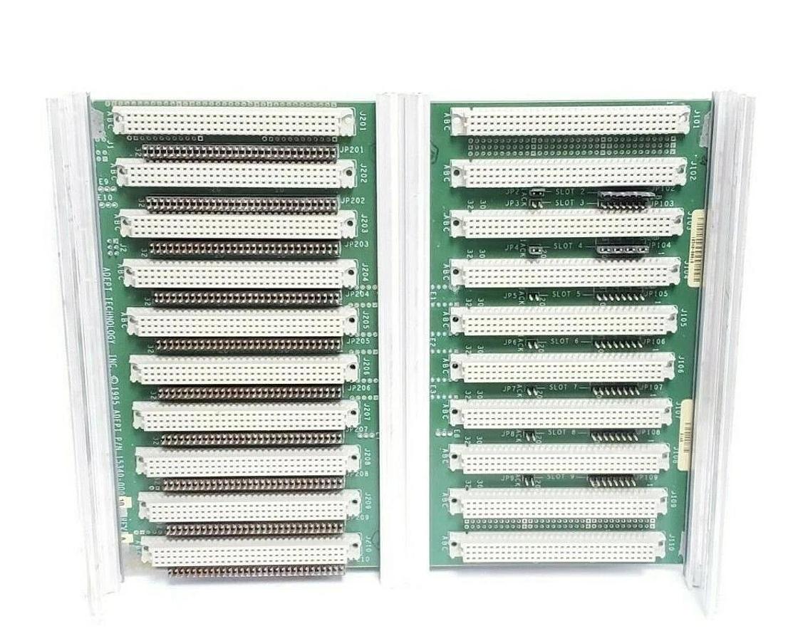 Used ADEPT / AMP 15340-00010 REV. A BACKPLANE BOARD 13-413427-01 REV. F