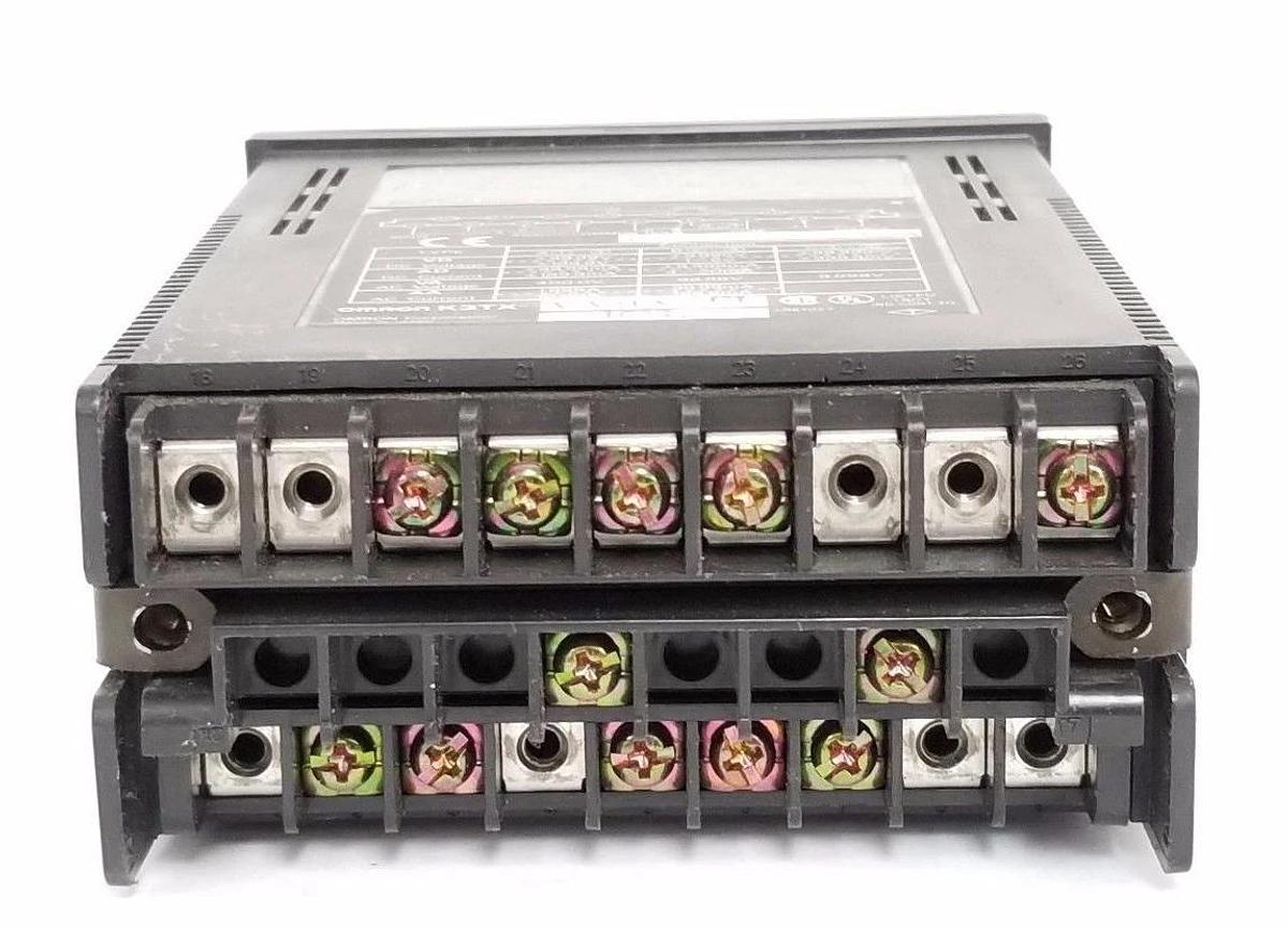 Used OMRON K3TXVA21A METER PANEL MOUNT 0-50VDC, 100~240VAC 50/60HZ