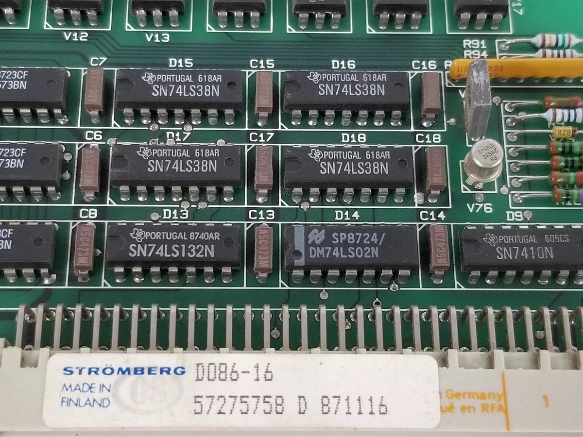 Used ABB / STROMBERG DO86-16 OUTPUT MODULE 57275758 5760852-8E D086-16