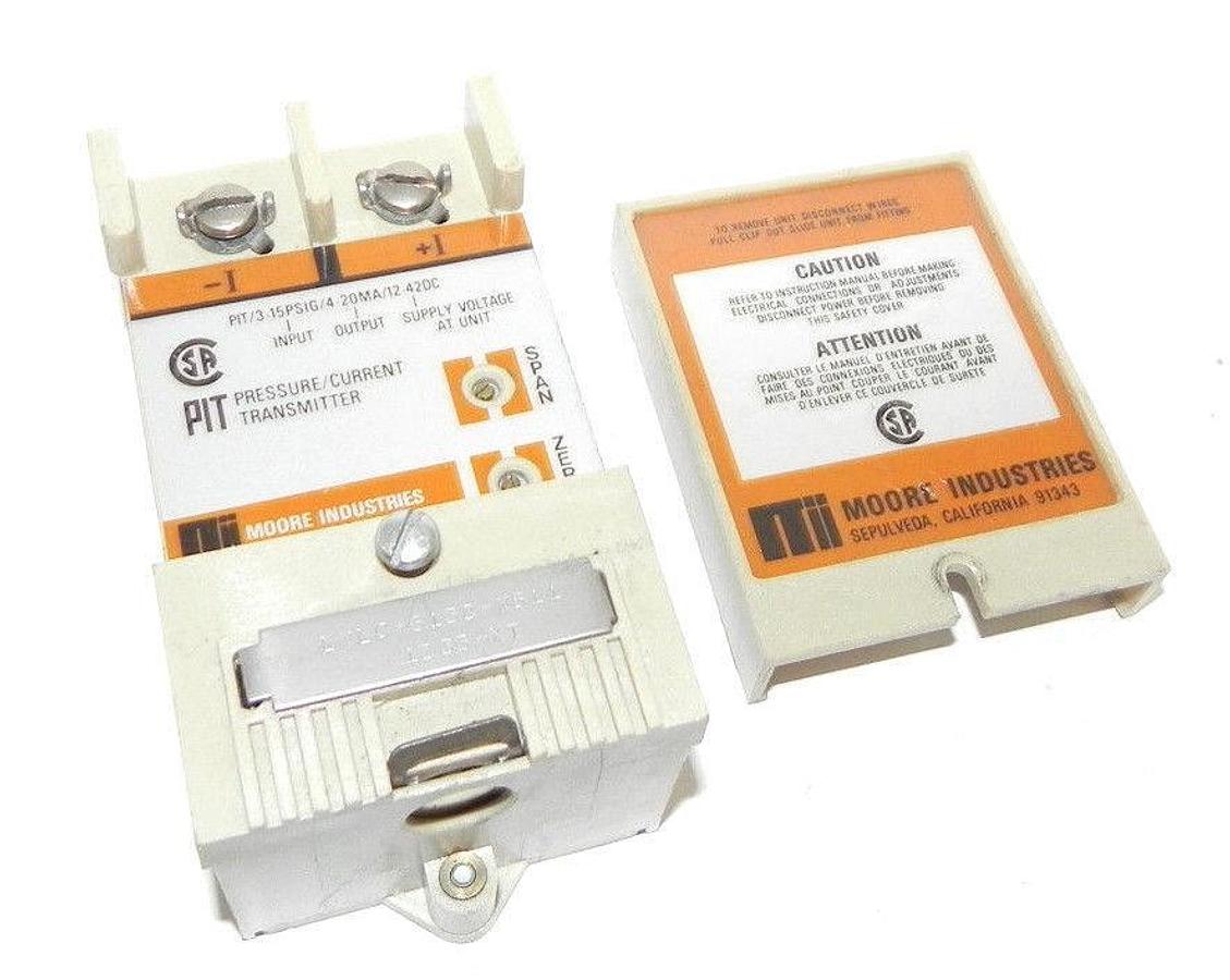 Used MOORE INDUSTRIES PRESSURE/CURRENT TRANSMITTER, LWLC-6132-W511