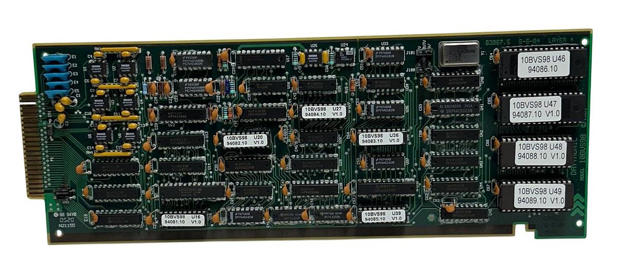 Used For Parts DAYTRONIC 10BVS98 OEM VIDEO SIGNAL CARD 63067.5 NOT WORKING FPNW