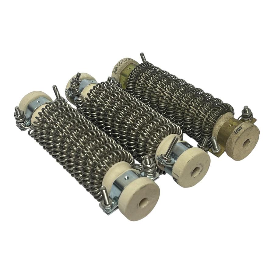 Used LOT OF 3 Post Glover G3AP260 Wirewound Power Resistor 2.6 Ohm - New Surplus