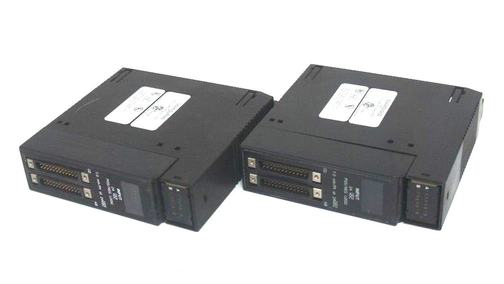 Used LOT OF 2 GE FANUC IC693MDL655D INPUT MODULE 24VDC 32PT POS/NEG FAST